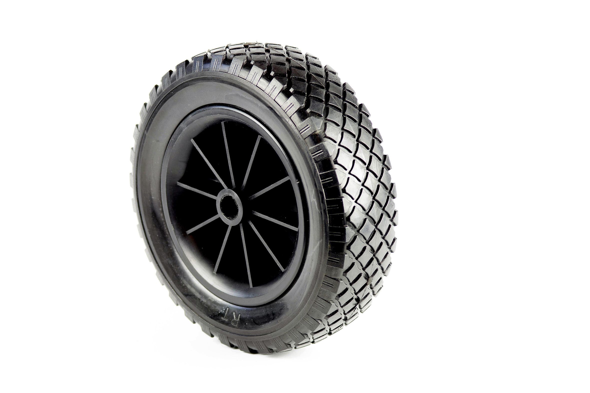 Trolley replacement wheel puncture proof tyre 260mm diameter