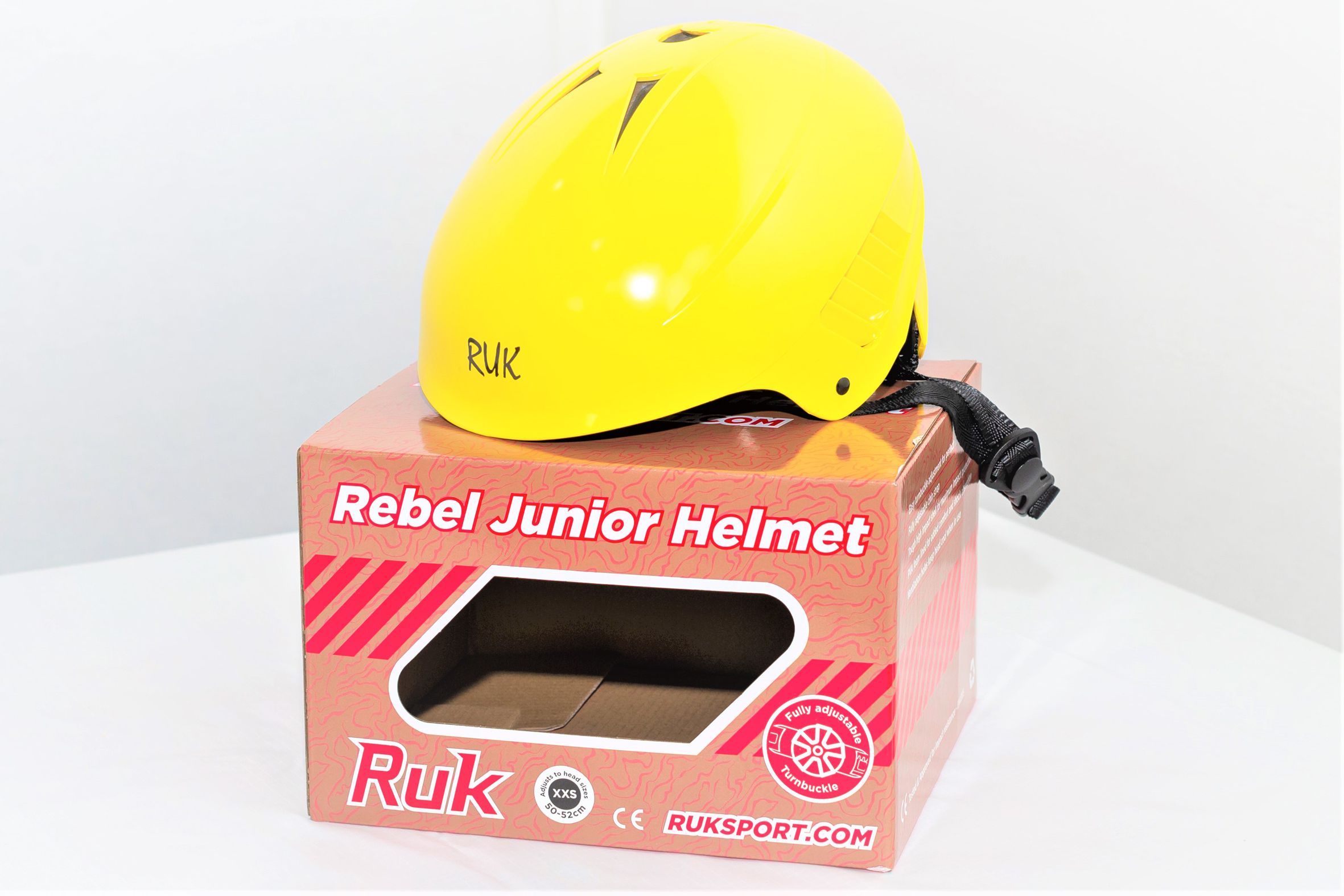 Junior - Childrens Helmet with turnbuckle and chin strap adjustment - Rebel - Image 4