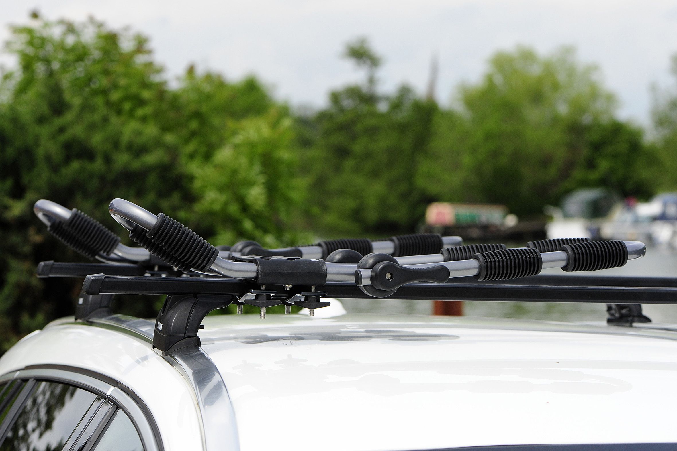 Kayak Roof Carrier Large J Cradle - Hawk Folding J Rack - Image 11