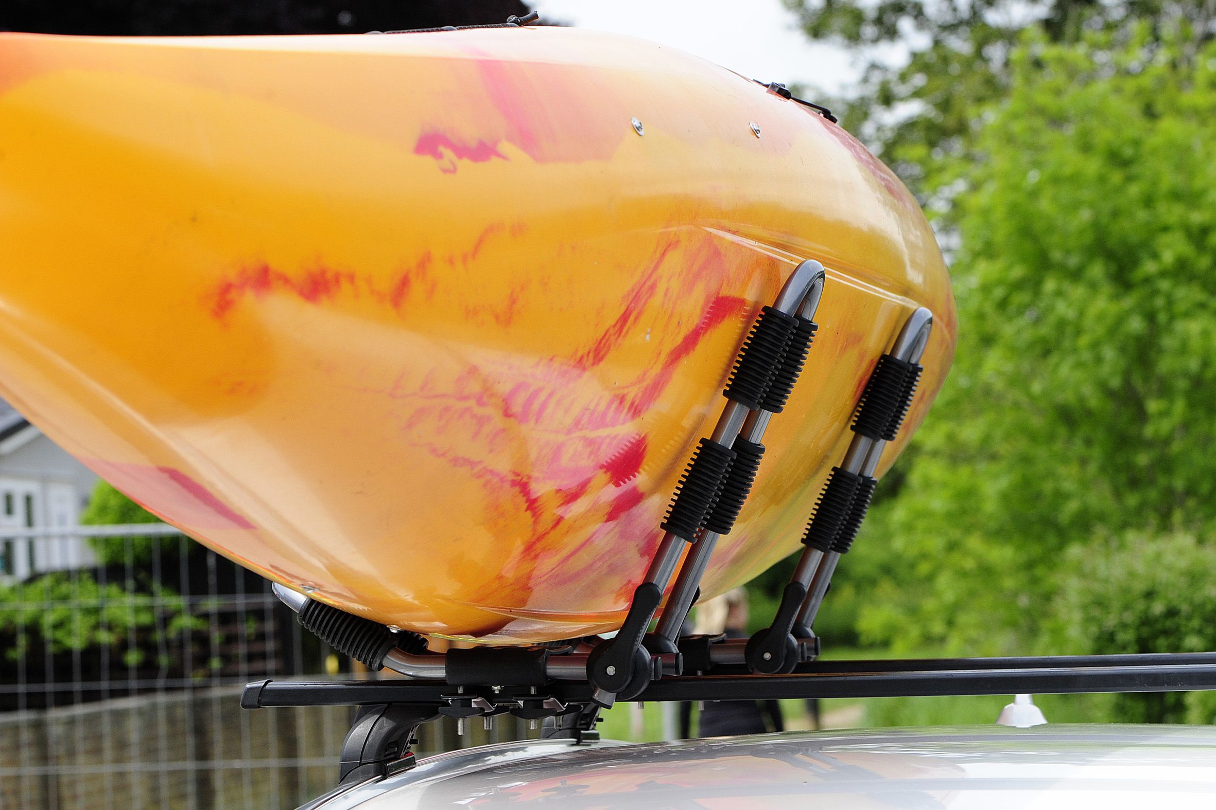Kayak Roof Carrier Large J Cradle - Hawk Folding J Rack - Image 13